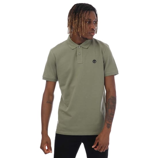 Timberland Unisex Volwassen Millers River Piqué Poloshirt (Khaki) - Image 3