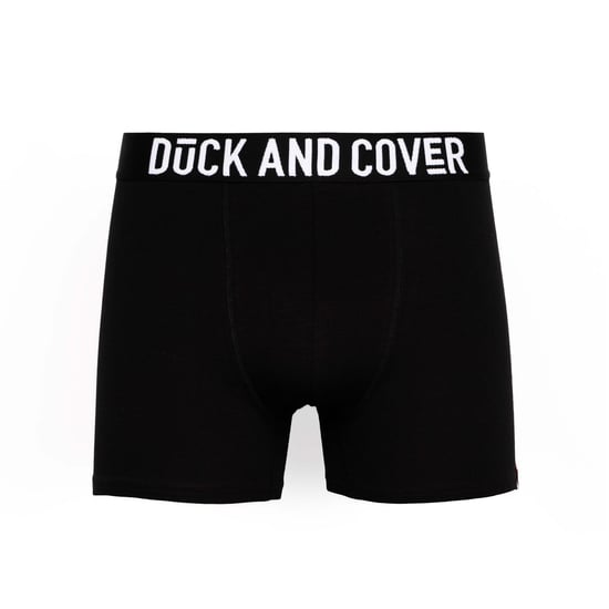 Duck And Cover Mens Salton Boxer Shorts (Pack Of 2) (Black/White) - Image 4