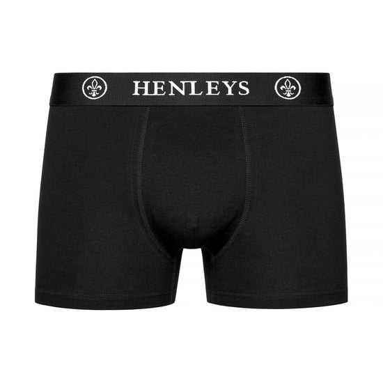 Henleys Heren McBlacken Boxershorts (Set van 5) (Zwart) - Image 3