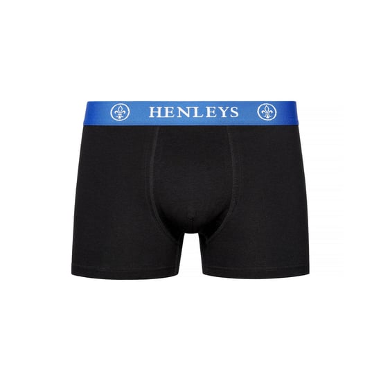 Henleys Heren Primas Boxershorts (Set van 3) (Zwart) - Image 4