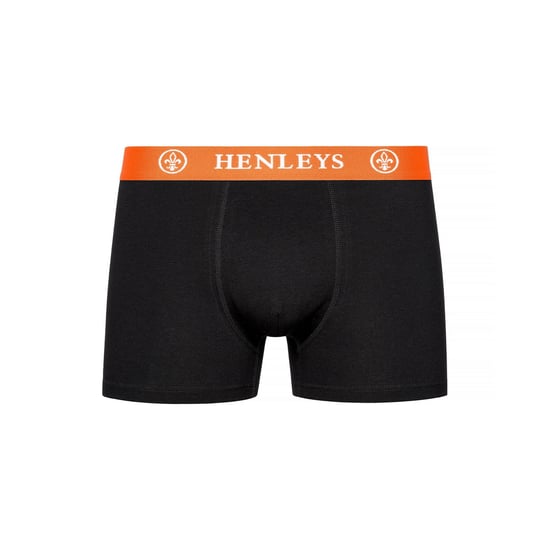 Henleys Heren Primas Boxershorts (Set van 5) (Zwart) - Image 3