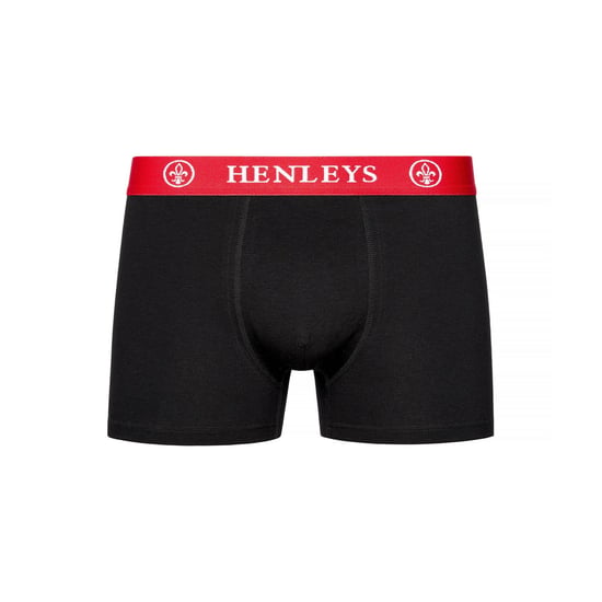 Henleys Heren Primas Boxershorts (Set van 5) (Zwart) - Image 4