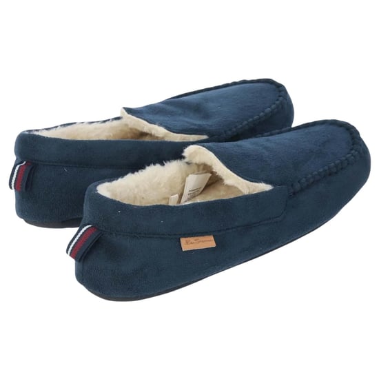 Ben Sherman Heren Casa Cartegena Moccasin Slippers (Marine) - Image 2