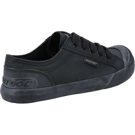 Rocket Dog Vrouwen/dames Jazzin Canvas Fable Trainer (Zwart) - Image 2