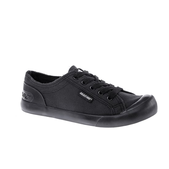 Rocket Dog Vrouwen/dames Jazzin Canvas Fable Trainer (Zwart) - Image 3