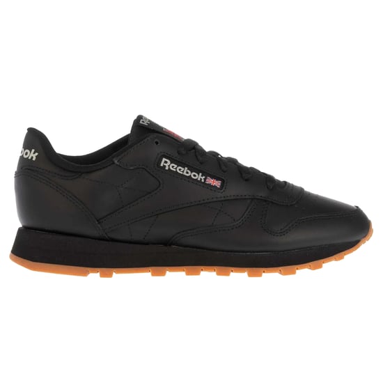 Reebok Heren Klassieke Leren Trainers (Zwart) - Image 1