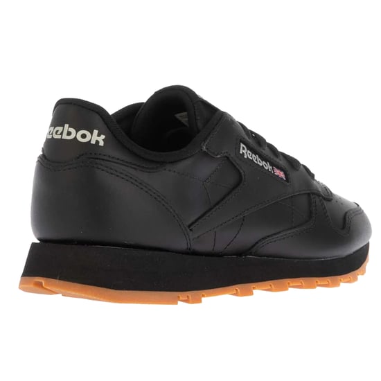 Reebok Heren Klassieke Leren Trainers (Zwart) - Image 2