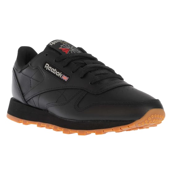 Reebok Heren Klassieke Leren Trainers (Zwart) - Image 3