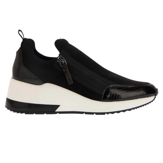 Dune London Womens/Ladies Ellens Wedge Trainers (Black) - Image 1