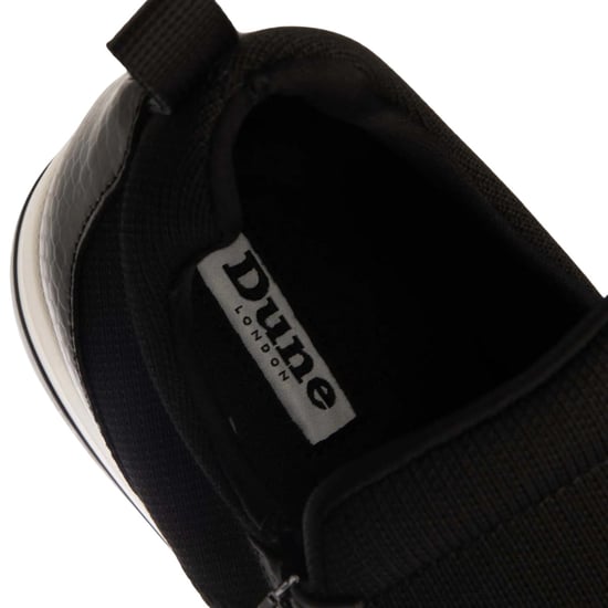 Dune London Womens/Ladies Ellens Wedge Trainers (Black) - Image 6
