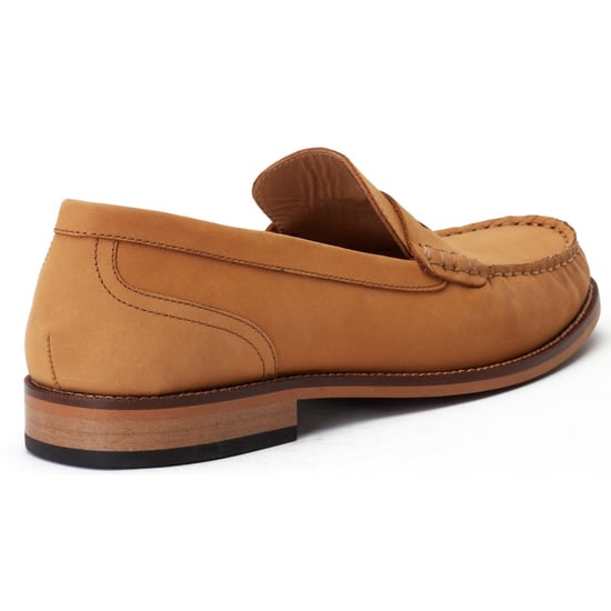Base London Garfield Leren Heren Loafers In Verbrande Tan Kleur. - Image 2