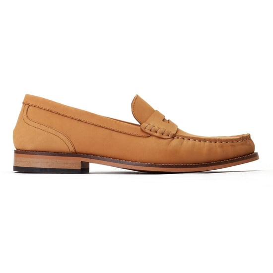 Base London Garfield Leren Heren Loafers In Verbrande Tan Kleur. - Image 5