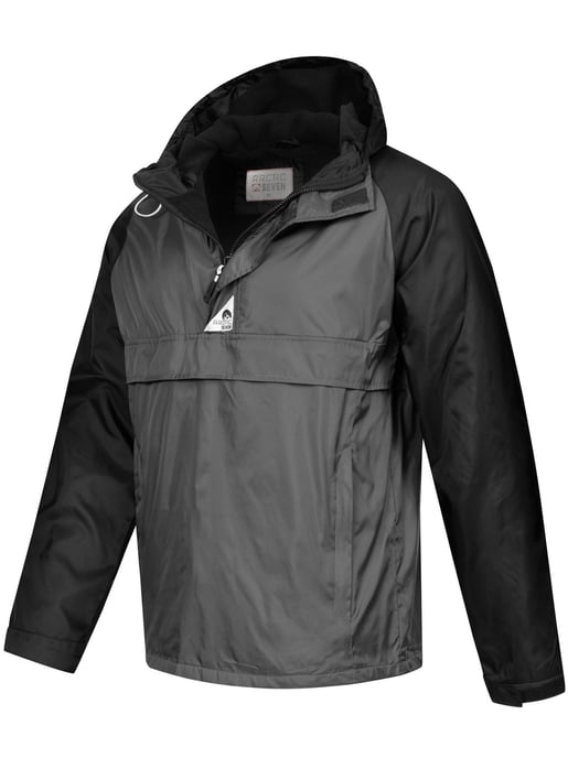 Arctic Seven regenjas voor heren – donker grijs-zwart - Image 2