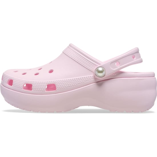 Crocs Classic Platform Thermoplastic Women's Pink Milk Clogs - Image 6