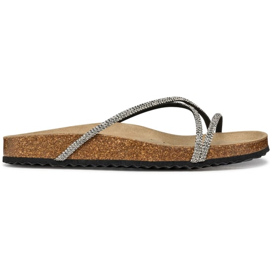 Geox D BRIONIA R Polyester Dames Zwart/Zilver Sandalen - Image 5