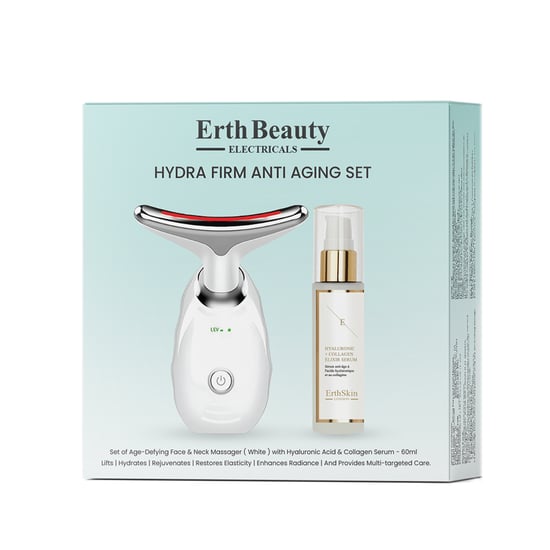 Hydra Firm Anti-Aging Set (ÅLDRINGSHÄMMAREN FÖR ANSIKTET OCH NACKEN - vit med HA-serum) - Image 2