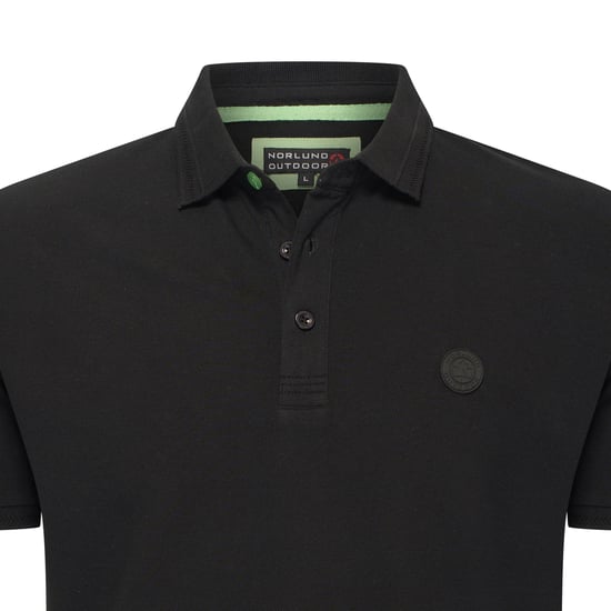Norlund Polo SS Paladin Polo Zwart - Image 3