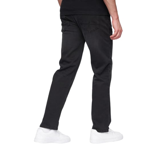 Henleys Heren Breeze Rechte Jeans (Zwart wassen) - Image 2