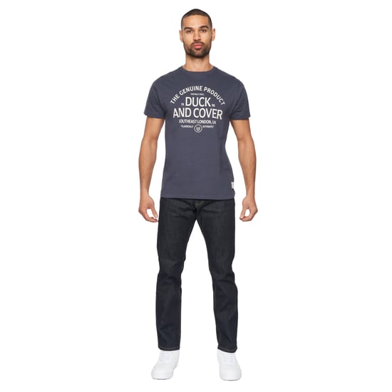 Duck and Cover Heren Hydras Straight Leg Jeans (Rauwe was) - Image 3