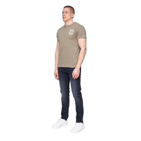 Henleys Heren Craze Comfort Rechte Jeans (Blauw Zwart) - Image 3