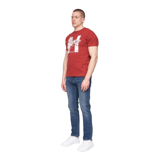 Henleys Heren Craze Comfort Rechte Jeans (Stone Wash) - Image 3