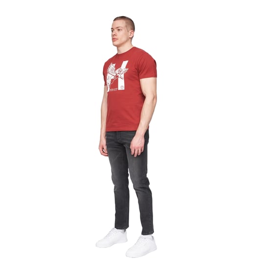 Henleys Heren Craze Comfort Rechte Jeans (Houtskool) - Image 3