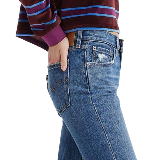 Levis Dames/Dames Middy Straight Jeans (Denim) - Image 4