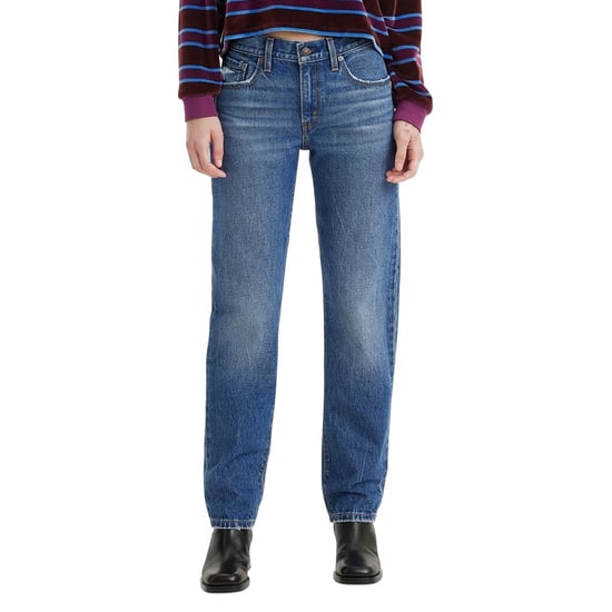 Levis Dames/Dames Middy Straight Jeans (Denim) - Image 5