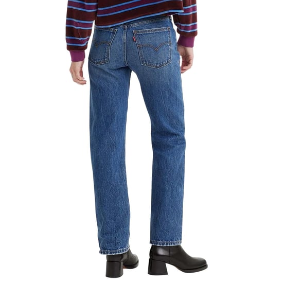 Levis Dames/Dames Middy Straight Jeans (Denim) - Image 6