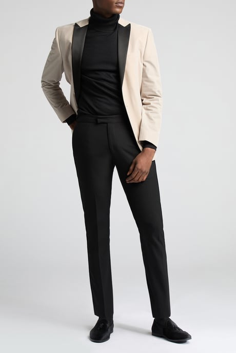 Slim Fit Velvet Jacket - Image 4