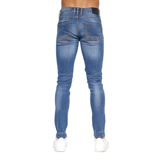 Duck and Cover Heren Maylead Slim Jeans (Stone Wash) - Image 2