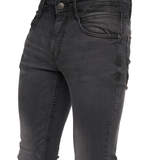 Duck and Cover Heren Maylead Slim Jeans (Zwart) - Image 4