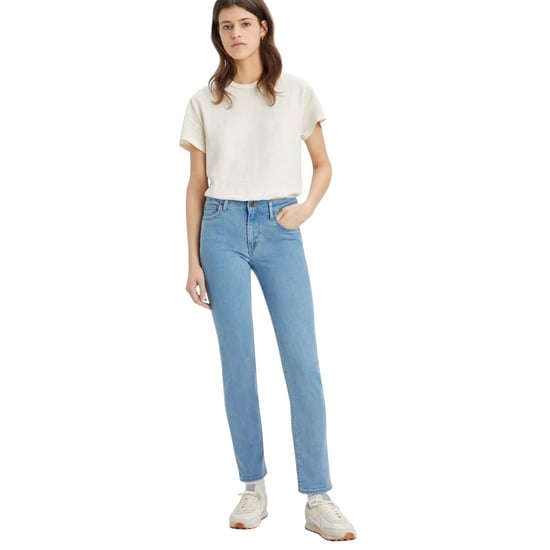 Levis Dames/Dames 712 Slim Jeans (Denim) - Image 5