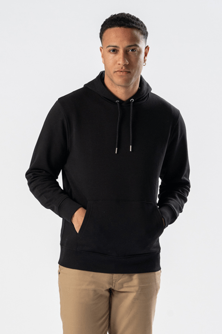 Sweatshirt met capuchon - Zwart - Image 3