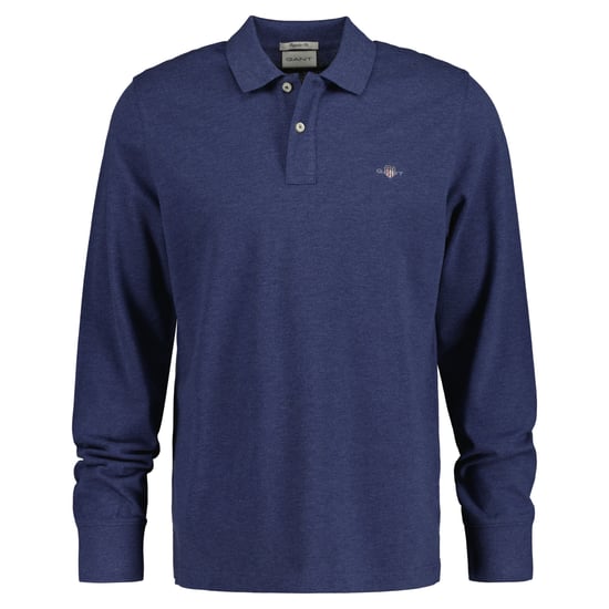 Gant Regular Shield Longsleeve Pique Rugger Poloshirt - Image 1