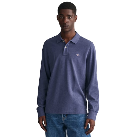 Gant Regular Shield Longsleeve Pique Rugger Poloshirt - Image 2