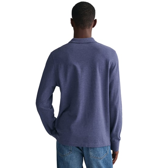 Gant Regular Shield Longsleeve Pique Rugger Poloshirt - Image 3