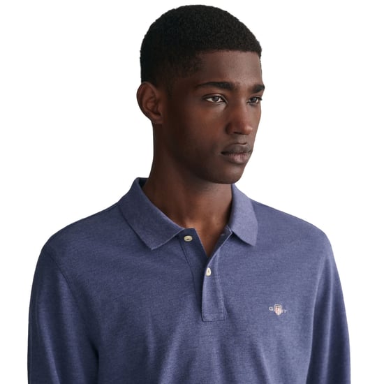 Gant Regular Shield Longsleeve Pique Rugger Poloshirt - Image 5
