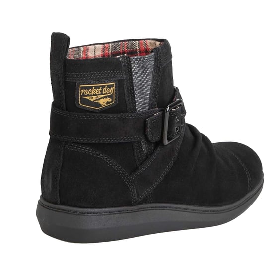 Rocket Dog Dames/Dames Mint Suede Enkellaarsjes (Zwart) - Image 2