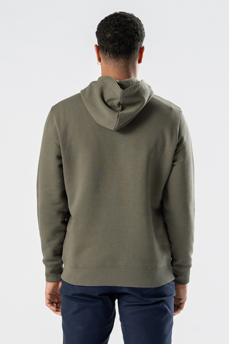 Sweatshirt met capuchon - Legergroen - Image 3