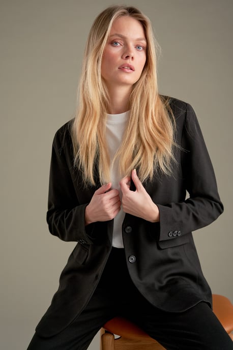 Prestatieblazer - Zwart - Image 3