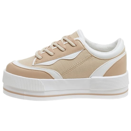 Rocket Dog Womens/Ladies Wink Platform Trainers (Camel) - Image 3
