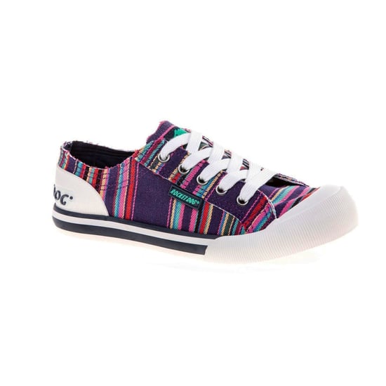 Rocket Dog Dames/dames Jazzin Canvas Aloe Lace Up Trainer (Veelkleurig) - Image 4