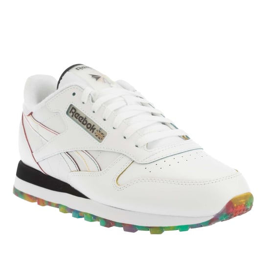 Reebok Unisex Adult Classic Leather Trainers (White/Black) - Image 2