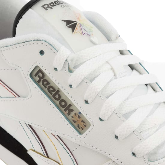 Reebok Unisex Adult Classic Leather Trainers (White/Black) - Image 4