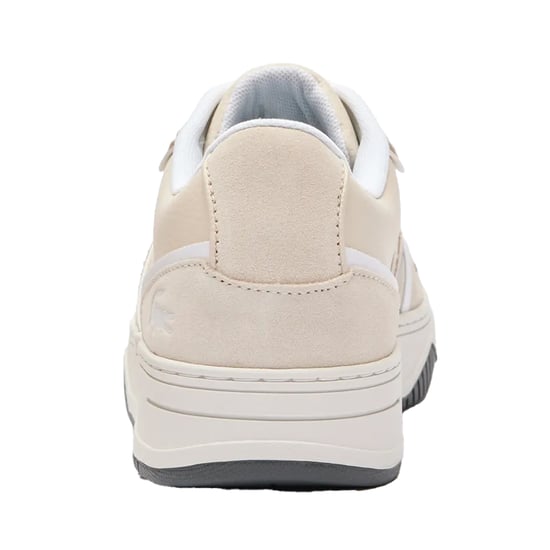 Lacoste L001 Leren Trainers voor Volwassenen (Gebroken wit) - Image 2