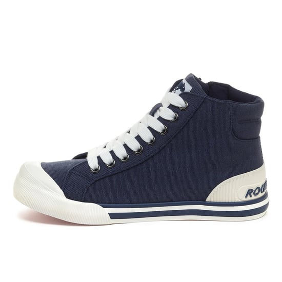Rocket Dog Womens/Ladies Jazzin Hi Trainers (Navy) - Image 3
