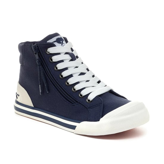 Rocket Dog Womens/Ladies Jazzin Hi Trainers (Navy) - Image 4
