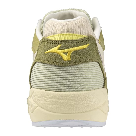 Mizuno Heren Contender Sportstyle Suede Schoenen (Groen, Wit) - Image 2