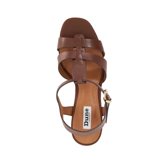 Dune Ladies Kastro - Leather Cork Wedge - Image 4